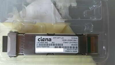 CIENA 130-4900-900 ISS 1 WMOTB2KFAA 10GBASE-LR XFP TRCVR (UR)