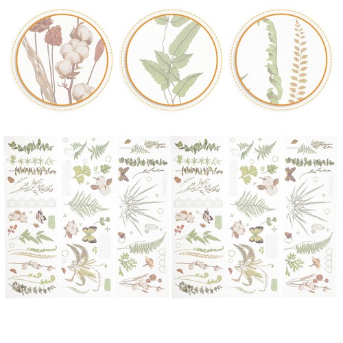 Jukeoiu Autocollants D'automne - Feuille D'érable - Rouleau