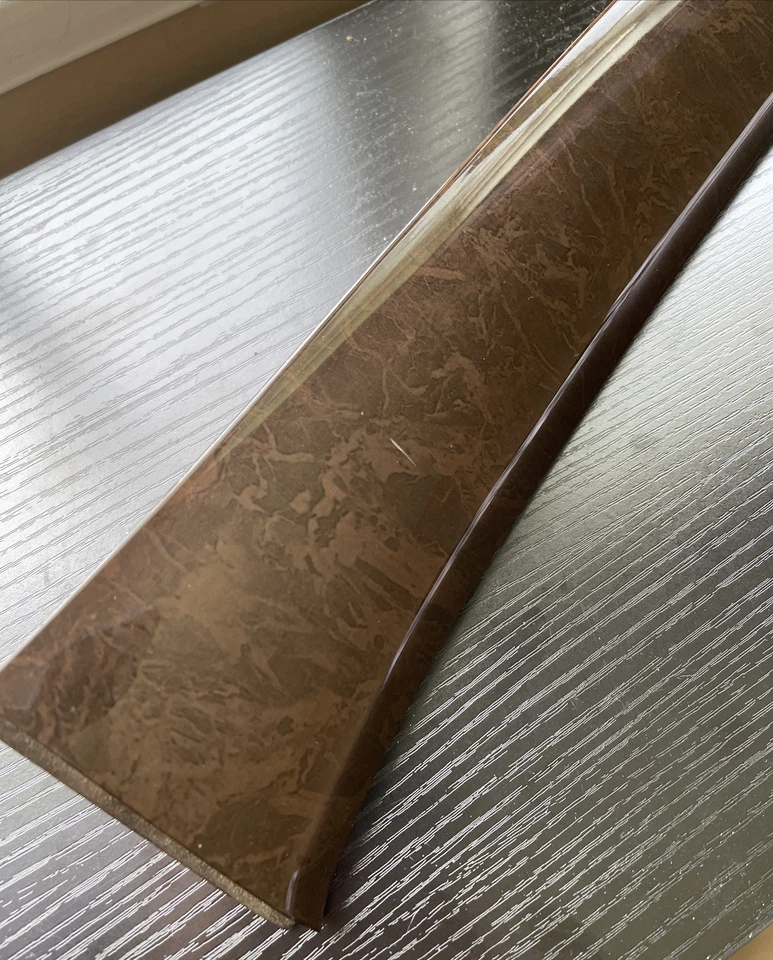 Panel de tablero derecho Toyota Highlander 2001-2007 bisel moldura madera 55470-48030 Foto 3 de 4