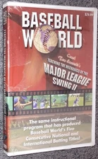 Mechanics of Major League Swing II DVD Tom Emanski Baseball  Teaching - NEW