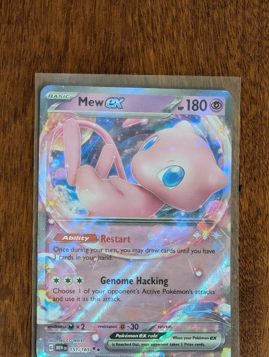 Mew ex 151/165 Holo Pokemon 151 English Set SV 3.5 TCG | eBay