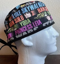 Star Wars Character Names Scrub Hat Chemo Cap