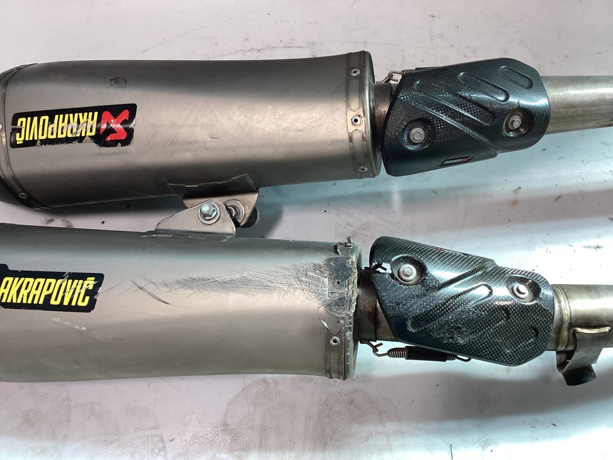 12-23 KAWASAKI NINJA ZX14 ZX14R AKRAPOVIC TITANIUM SLIP ON