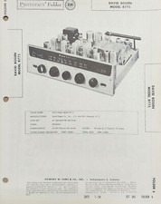 SAMS PHOTOFACT SERVICE MANUAL 385-6 DAVID BOGEN RADIO MODEL R775
