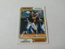 Luis Liberato RC San Diego Padres 2023 Topps Heritage Baseball Rookie Card
