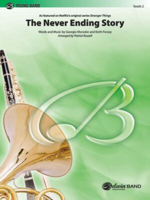 The Never Ending Story Blasorchester Dirigent Partitur & Stimmen Wort und Musik von G