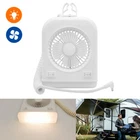 RV Fan Light Combo 12V Camper Interior Bedside Lamp 2-Phase Fan Bunk Pop-up