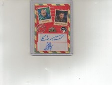 2024 EJ Tackett / A. Simonsen Leaf Metal PBA PP Dual Autograph PBA Card #1/1