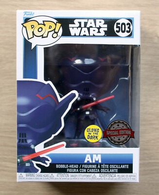 Funko Pop Star Wars Visions AM GITD + kostenloser Schutz
