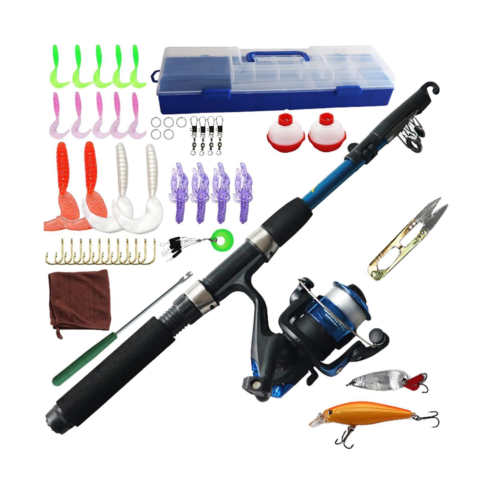 Fishing Kit Collapsible Fishing Pole Walmart Telescopic Fishing