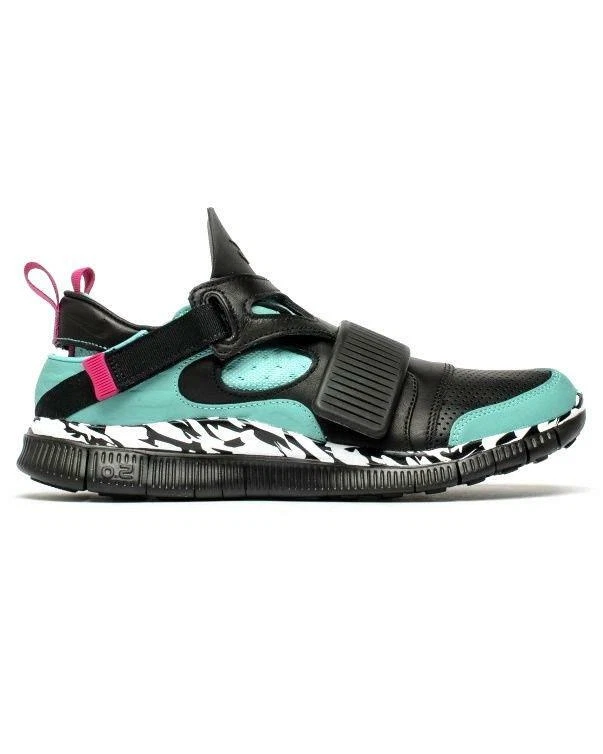 Mens NIKE FREE HUARACHE CARNIVORE SP Back Leather Trainers 801759 350 | eBay
