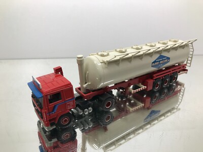 TEKNO HOLLAND VOLVO F12 NIJHOF WASSINK SILO BULK TANK TRAILER -1:50- GOOD - V94