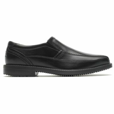 Rockport A13019 Men's Style Leader 2 Bike Toe Black Leather Slip