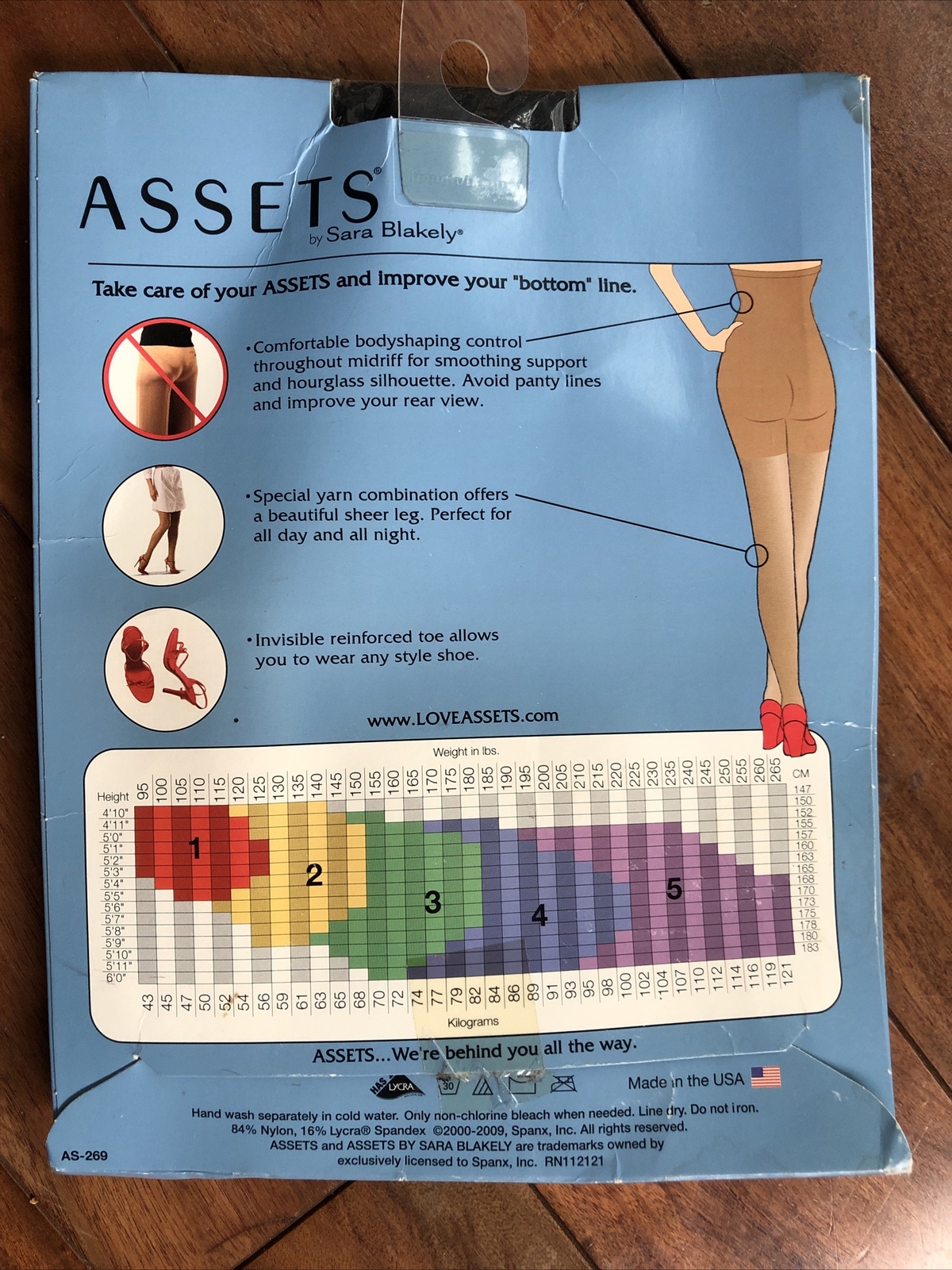Size 4 Assets By Sara Blakely 126 Perfect Pantyhose 126 Black Up To 6 ...