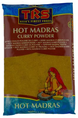 Scharfes Curry Pulver Madras 400g Hot Curry Powder Gewürz kochProfi indian Spicy