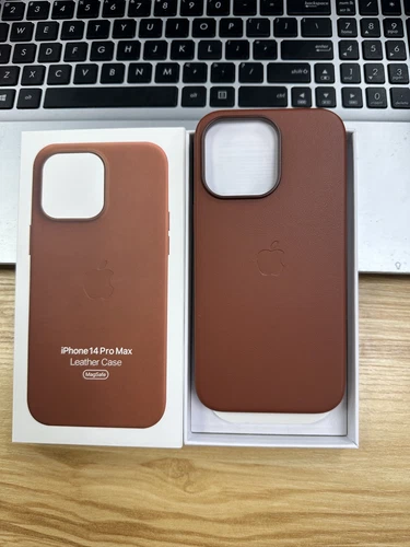 Funda delgada de cuero de lujo con Magsafe para iPhone 12 13 14 15 Pro Max Plus - Imagen 19 de 25