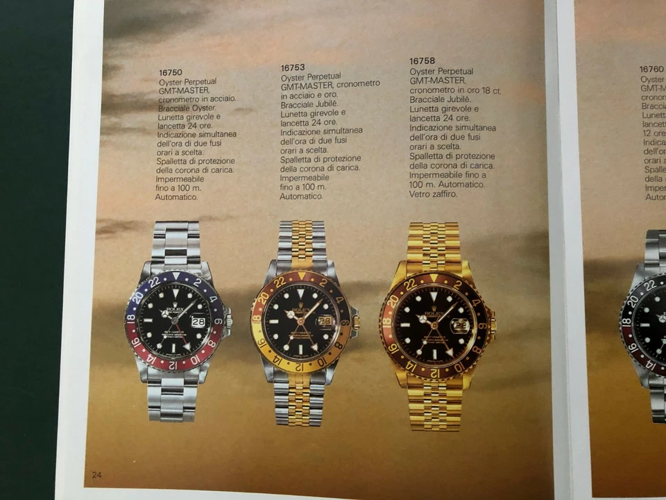 ROLEX 1988 catalogo italia OYSTER COSMOGRAPH DAYTONA catalogue libro book press - Immagine 3 di 4