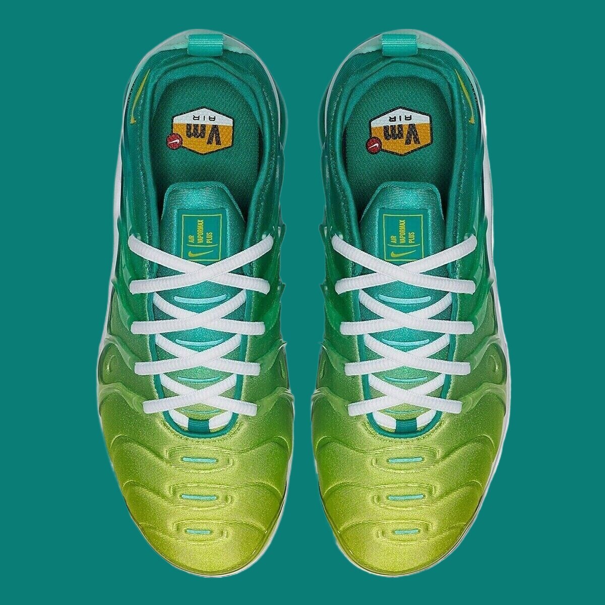 Nike Vapormax Vapormax Plus Yellow Green Blue Nike Shoes Air Max