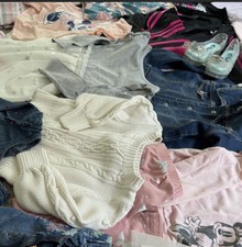 Huge 35 Lot Toddler Girls Clothing Dresses 3T 4T Disney Zara Gap Tops Bottoms