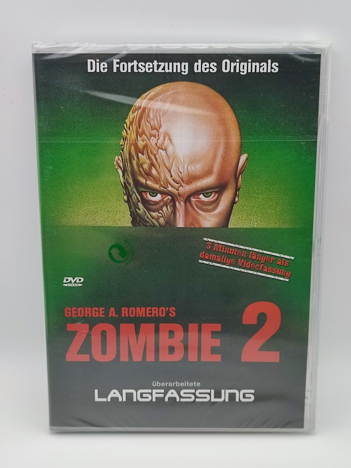 2002 FACTORY SEALED DVD - ZOMBIE 2 - GEORGE A ROMERO - HORROR SLASHER