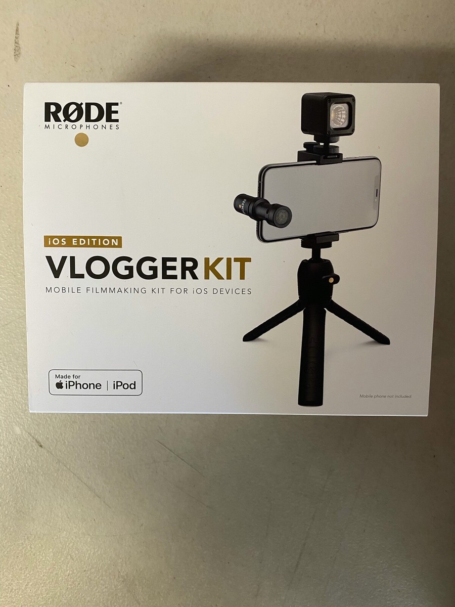 Rode Videomic For Iphone BRAND NEW] RDE - VLOGGER KIT IOS