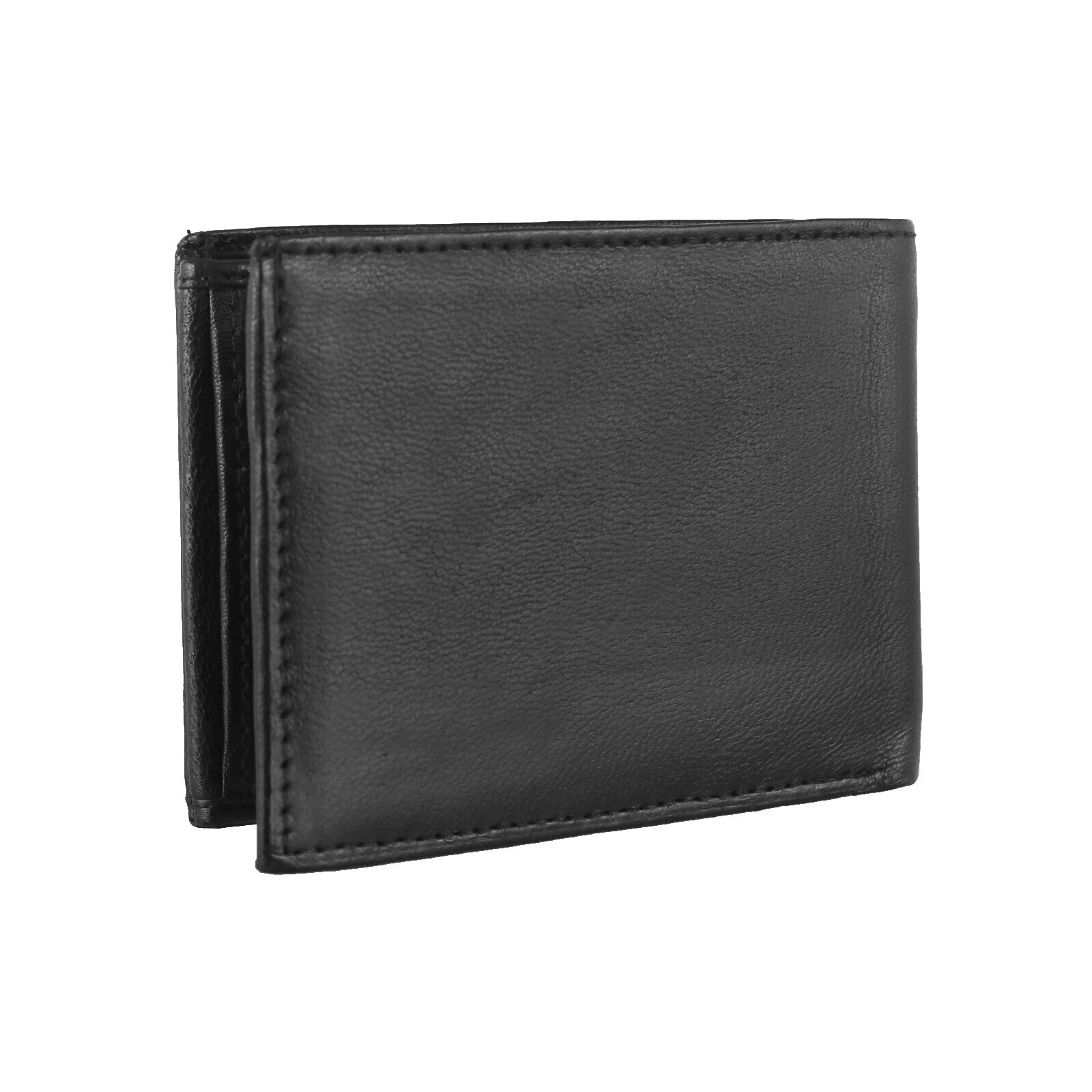 Biker Negro Carteras para hombres con tarjeta de crédito