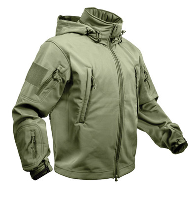 US Special SPEC OPS Army TACTICAL Fleece SOFT SHELL JACKET US Special SPEC OPS Army TACTICAL Fleece SOFT SHELL JACKET