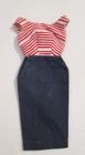 Vintage Barbie Roman Holiday / Cruise Stripes ~ Dress TM Tag