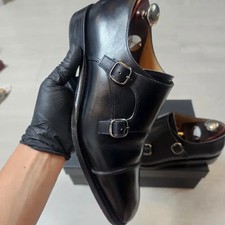 Men's Double Monk Strap Dress Shoes - Heritage Regal 265 Size