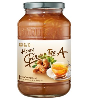 Damtuh Korean Honey Ginger Tea 2.2 lbs  Traditional Fruit Honey Tea - New Sealed