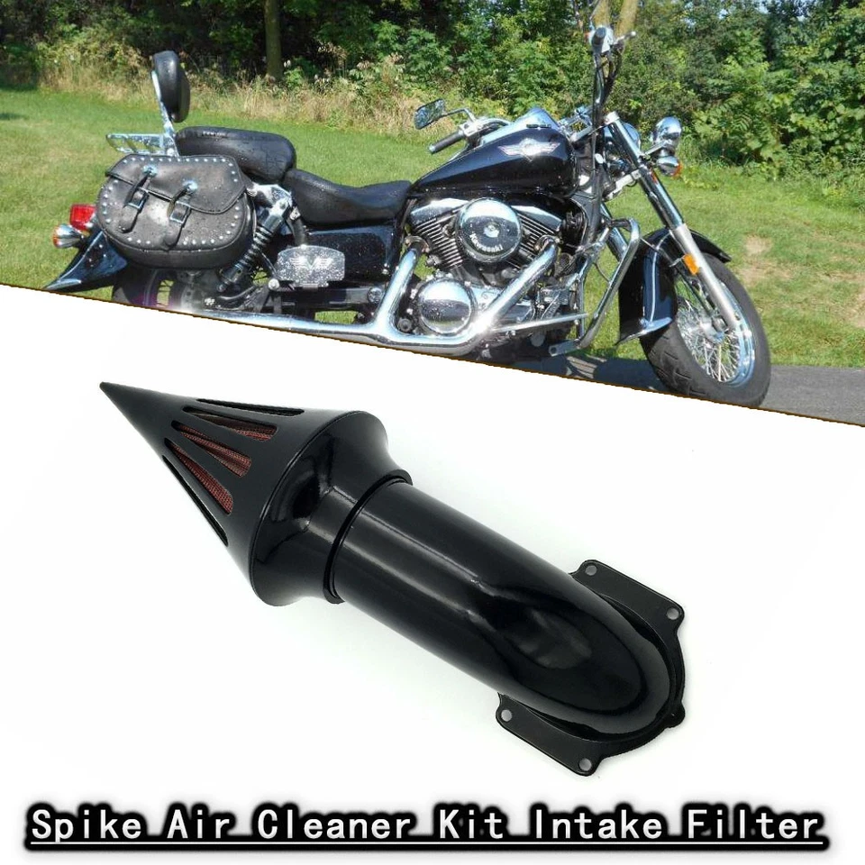 Spike Air Intake Filter High Quality Fit For 2022 Kawasaki Vulcan 1600 Classic Foto 4 de 4