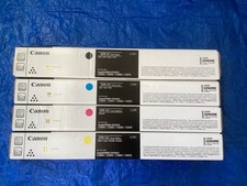 NEW Lot of 4, Genuine Canon GPR-61K/61L /C/M/Y Toner Cartridge