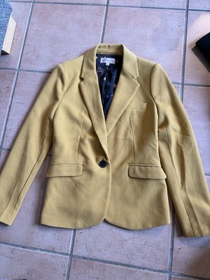 Jacket Blazer Philosophy Größe 4 S 36 Senf Gelb