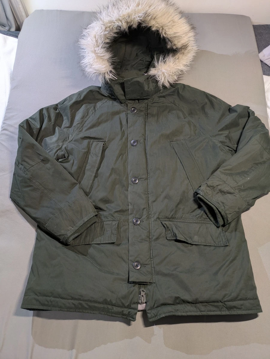 Veste Coupe-Vent Parka American Eagle Outfitters Performance - Taille L Homme - Occasion Très Bon État (Signes D'Usure)