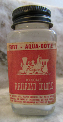 FLOQUIL RAILROAD COLORS MODEL PAINT - 1 1/5 oz 1.2 OUNCE - RR7 AQUA-COTE