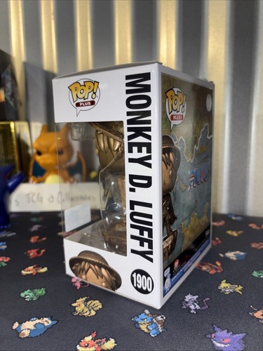 Funko Pop Plus One Piece Monkey D Luffy 1900 Estatua Bronce Exclusiva con Estuche Rígido - Imagen 2 de 9