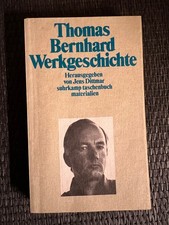Thomas Bernhard Werkgeschichte von Thomas Ber...