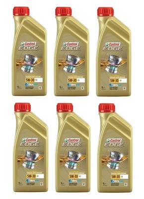 6l Castrol EDGE 5W-30 C3 API SN/CF Dexos2 MB229.31/229.51 VW50500/50501 RN0710 