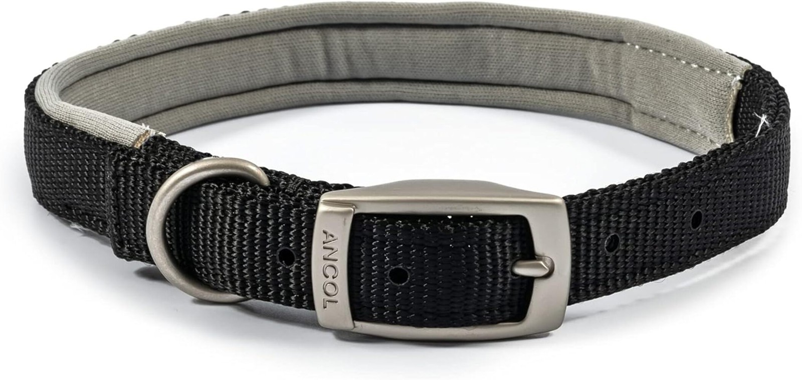 Viva Padded Collar - Black - Air Cushion Padding - Comfortable Fit - Image 4