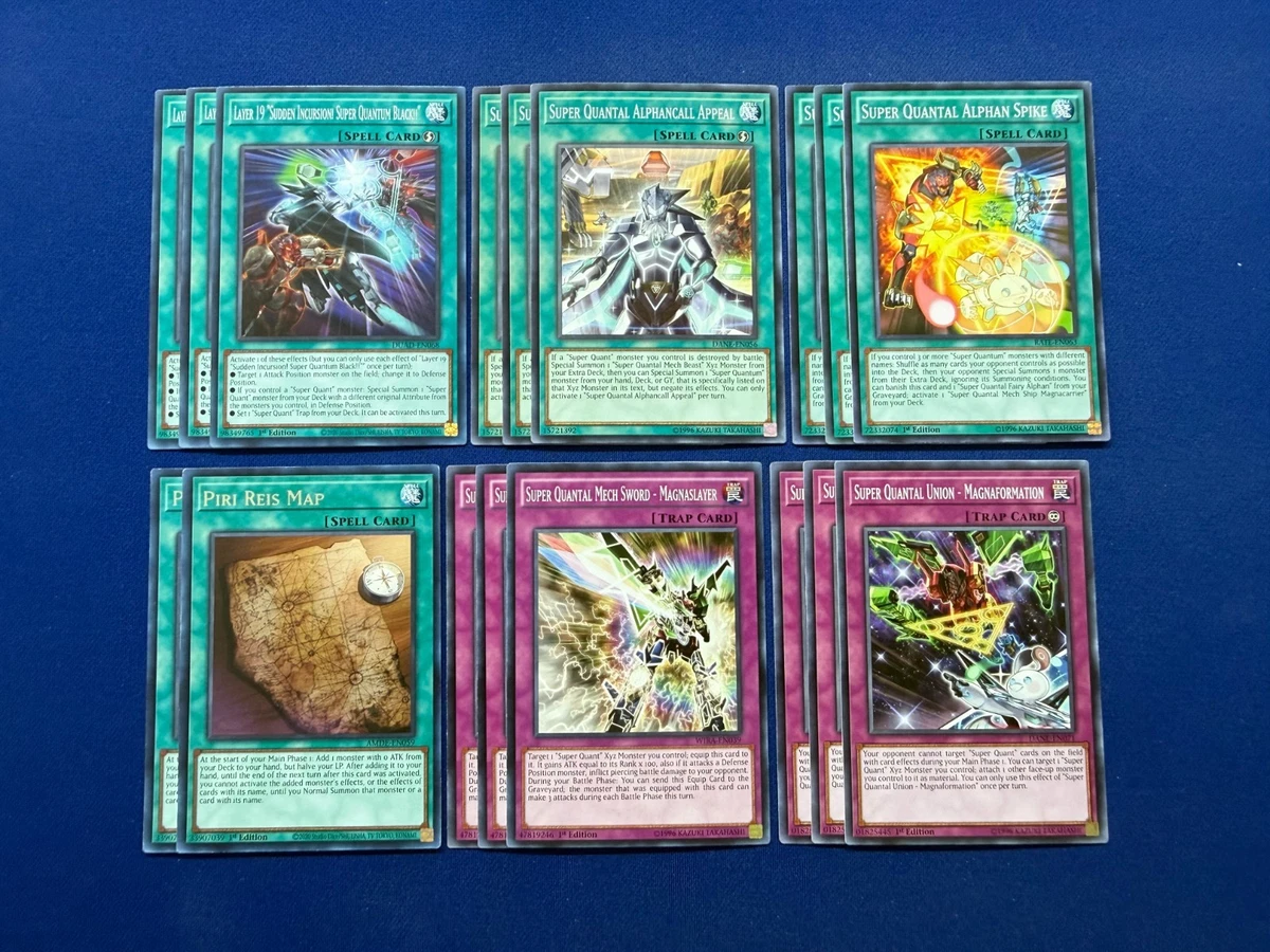 Yu-Gi-Oh! - Complete Super Quant (Super Quantum & Super Quantal Mech Beast) Deck
