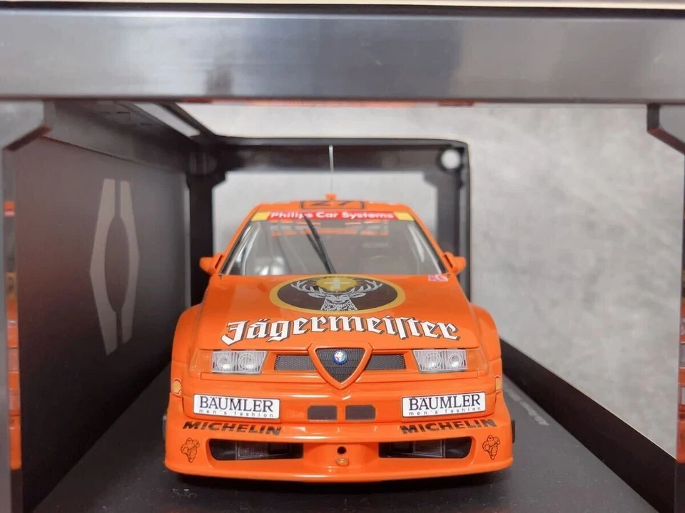 HPI Alfa Romeo 155V6 TI 1994 DTM #27 Jägermeister Ignition el 1/18 - Immagine 4 di 4