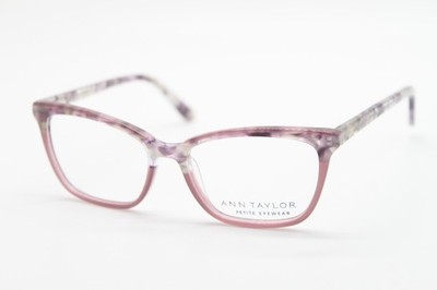 NEW ANN TAYLOR PETITE ATP812 C03 PINK PURPLE AUTHENTIC EYEGLASSES 50-15