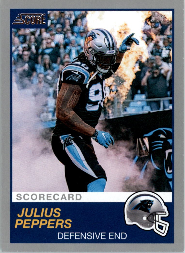 2019 Score Scorecard #256 Julius Peppers - FB