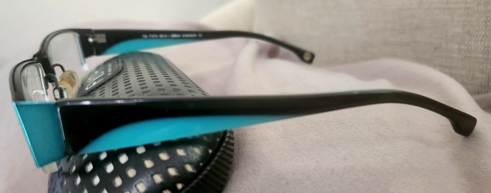 FYSH TEAL HALF-RIM WOMEN'S EYEGLASS FRAMES 3349 119 UK / URBAN EYEWEAR - Image 3 of 4