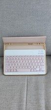 Bluetooth Keyboard Tablet Case Wireless iOS Android Windows Rechargeable