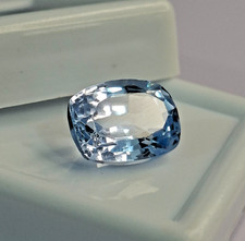 Blue Aquamarine Cushion Cut 4-6 Ct Natural Loose Gemstone TQ1139