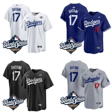 New 2025 Shohei #17 Ohtani 2025 World Series MEN Stitched Jersey All Color