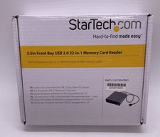 StarTech 35FCREADBK3 Internal 3.5  Multi Card Reader USB   CF SD microSD MS xD