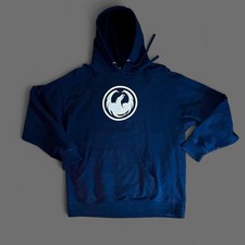 Gently used navy blue Dragon Alliance Dragon Icon Men's Pullover Hoodie size XL
