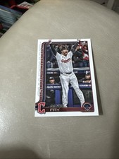 2025 Topps #401 David Fry Cleveland Guardians